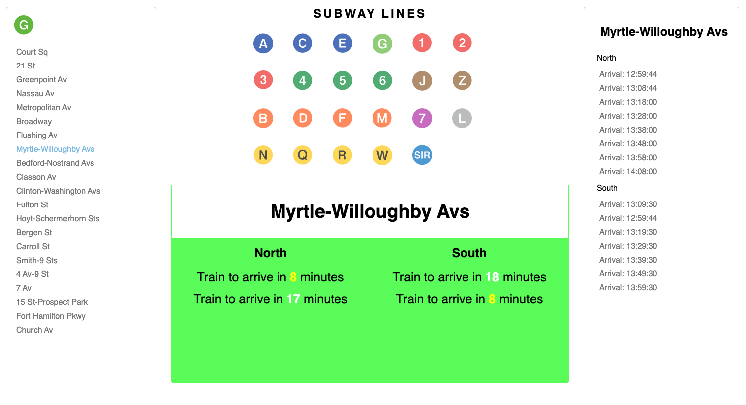 Mta Tracker